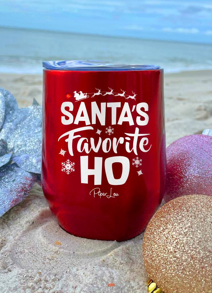 Clearance | Santa's Favorite Ho Laser Etched Tumbler
