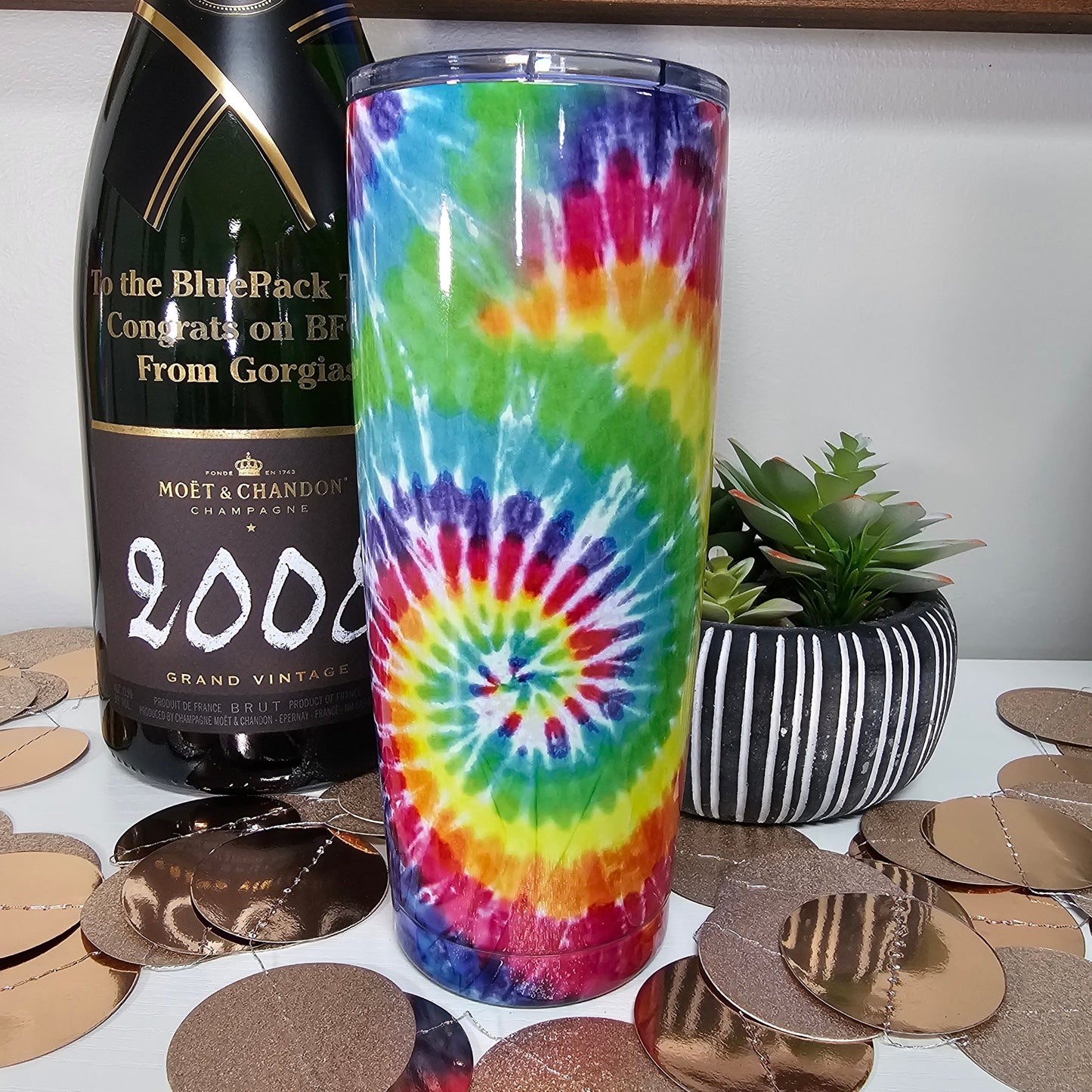 Clearance | Piper Lou Tie Dye Tumbler