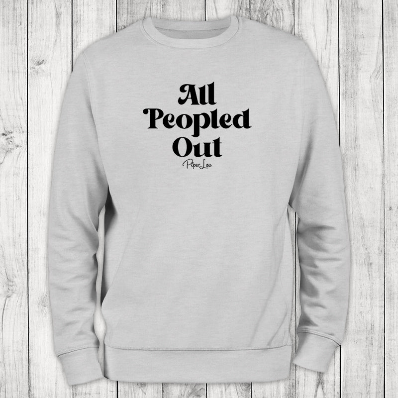 Clearance | All Peopled Out Crewneck Sweatshirt