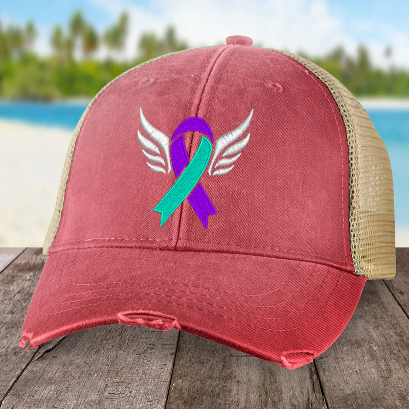 Clearance | Suicide Awareness Angel Wings Hat
