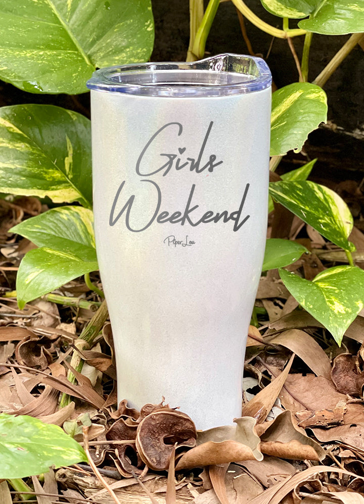 Clearance | Girls Weekend Laser Etched Tumbler