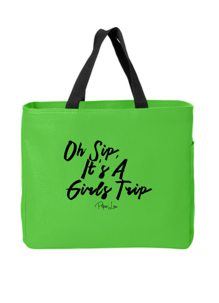 Clearance | Oh Sip, Its a Girls Trip Tote Bags
