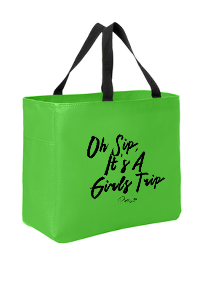 Clearance | Oh Sip, Its a Girls Trip Tote Bags