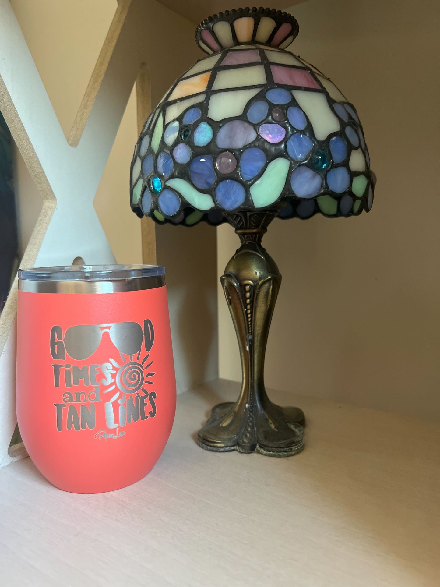 Clearance | Good Times Tan Lines Wine Cup