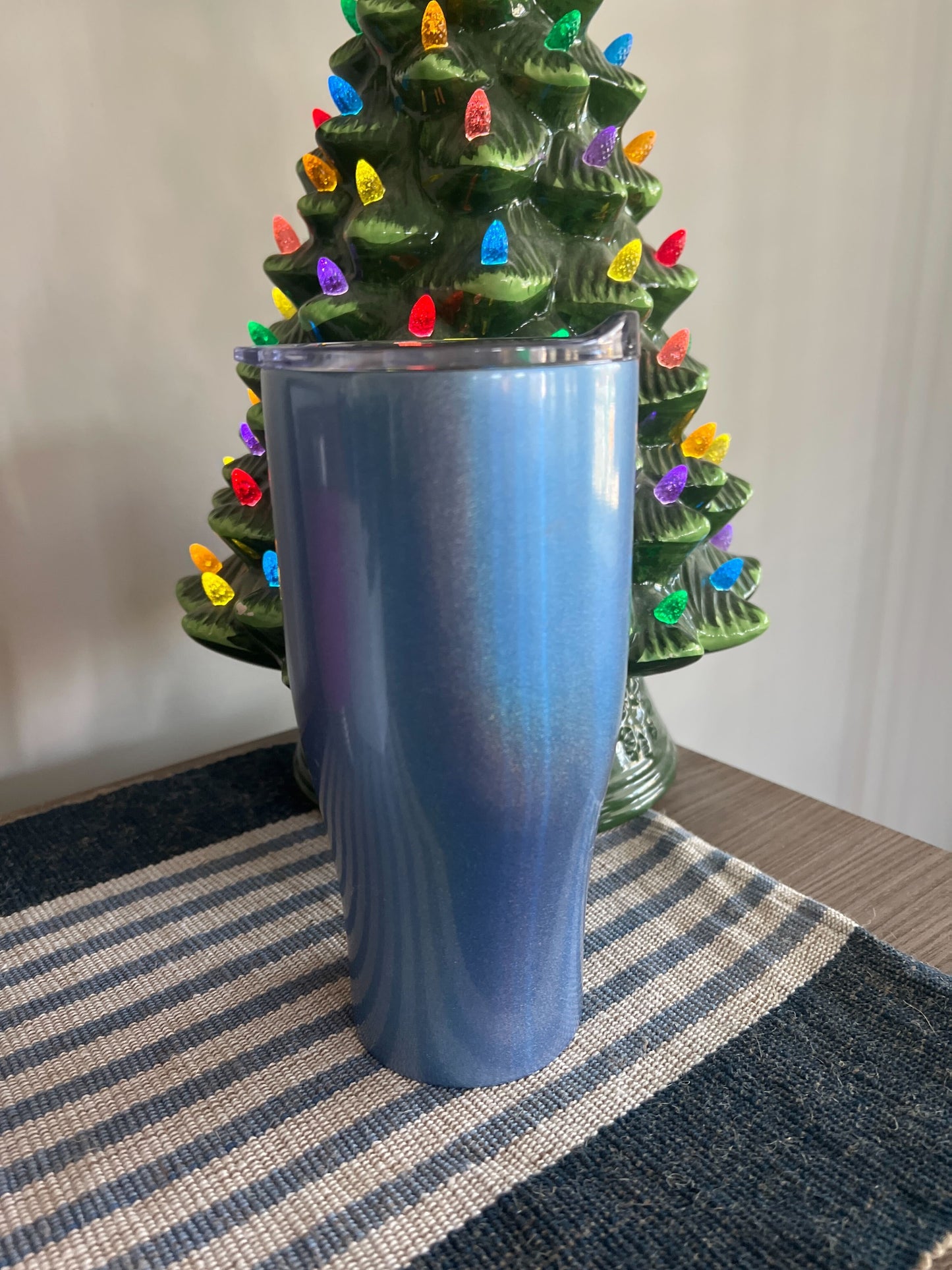 Clearance | Piper Lou Sparkle Blue 27oz Tumbler