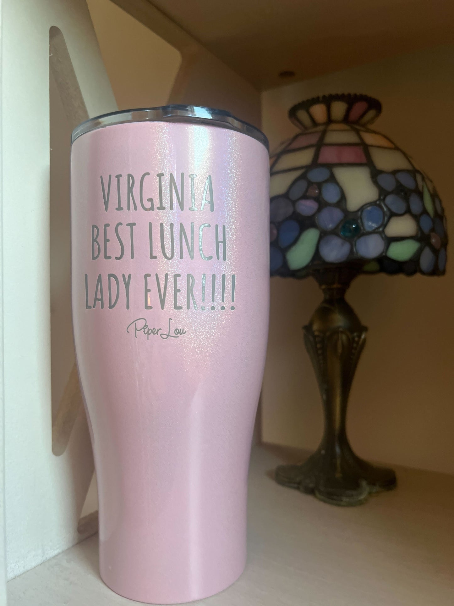 Clearance | Virginia Best Lunch Lady Ever !!! Laser Etched Tumbler