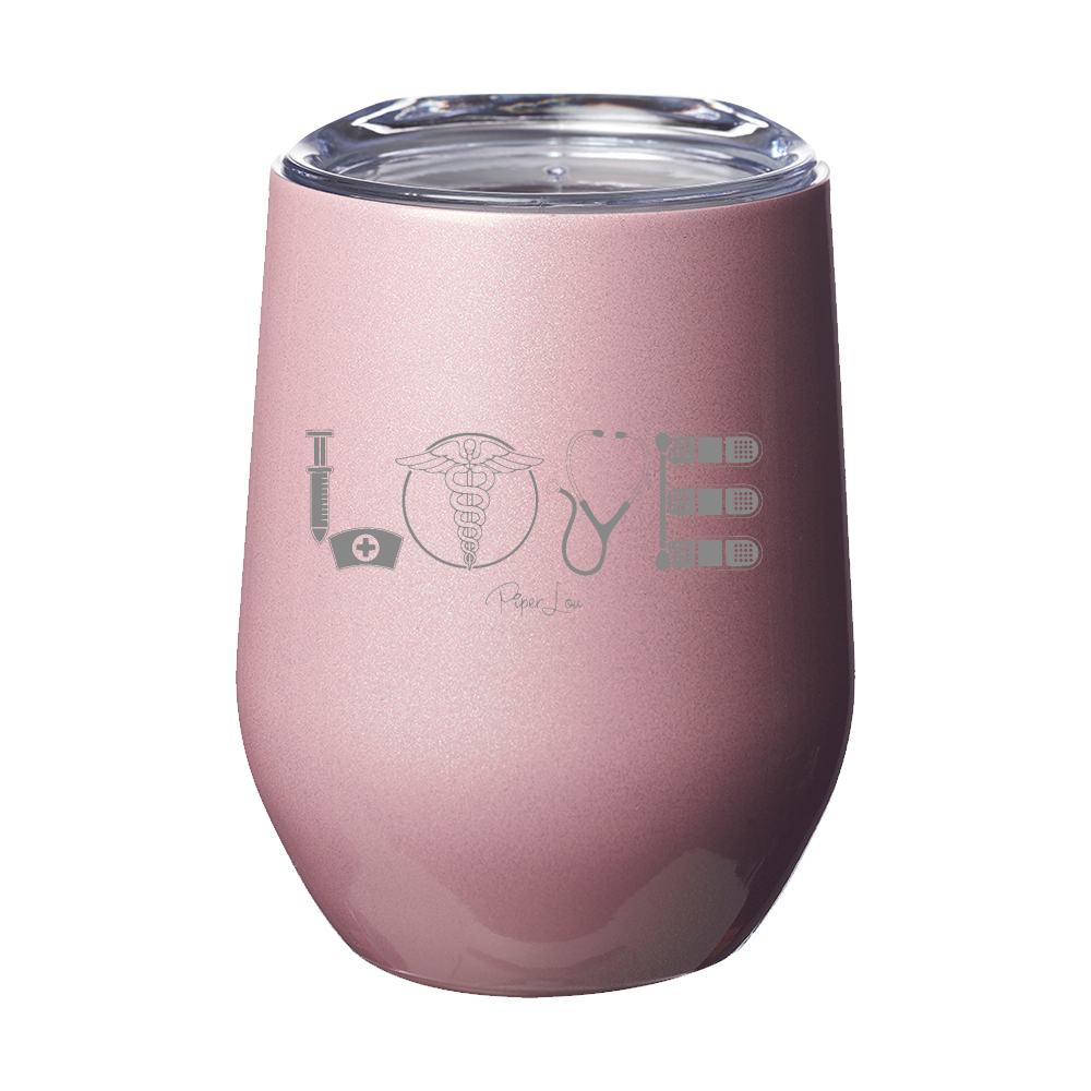 Clearance | Nurse Love Laser Etched Tumbler