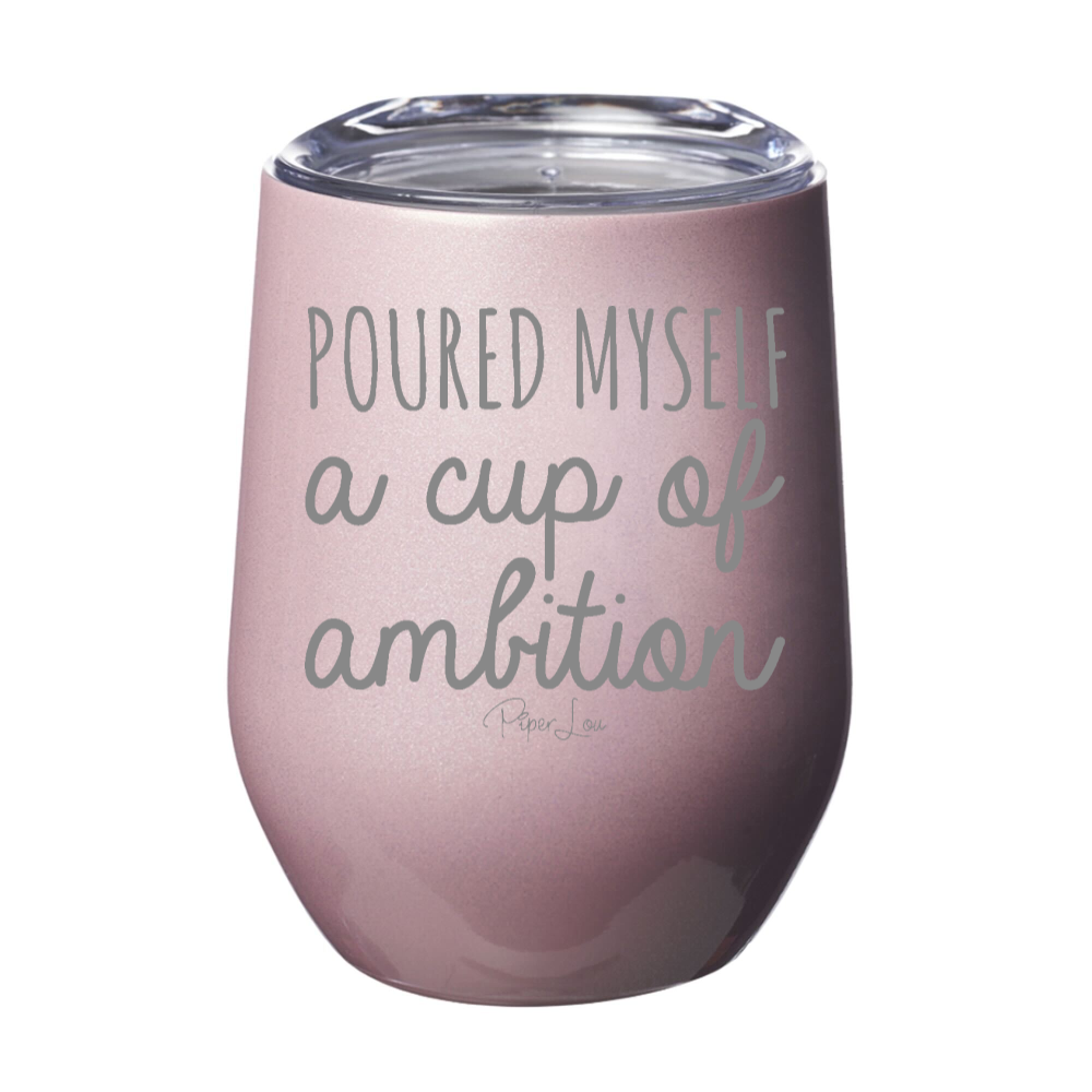 Clearance | Cup Of Ambition Laser Etched Tumbler