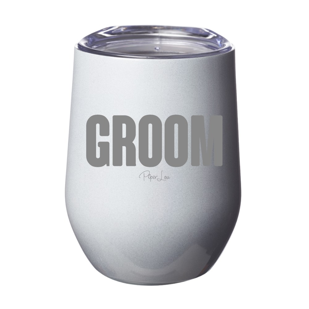 Clearance | Groom Laser Etched Tumbler