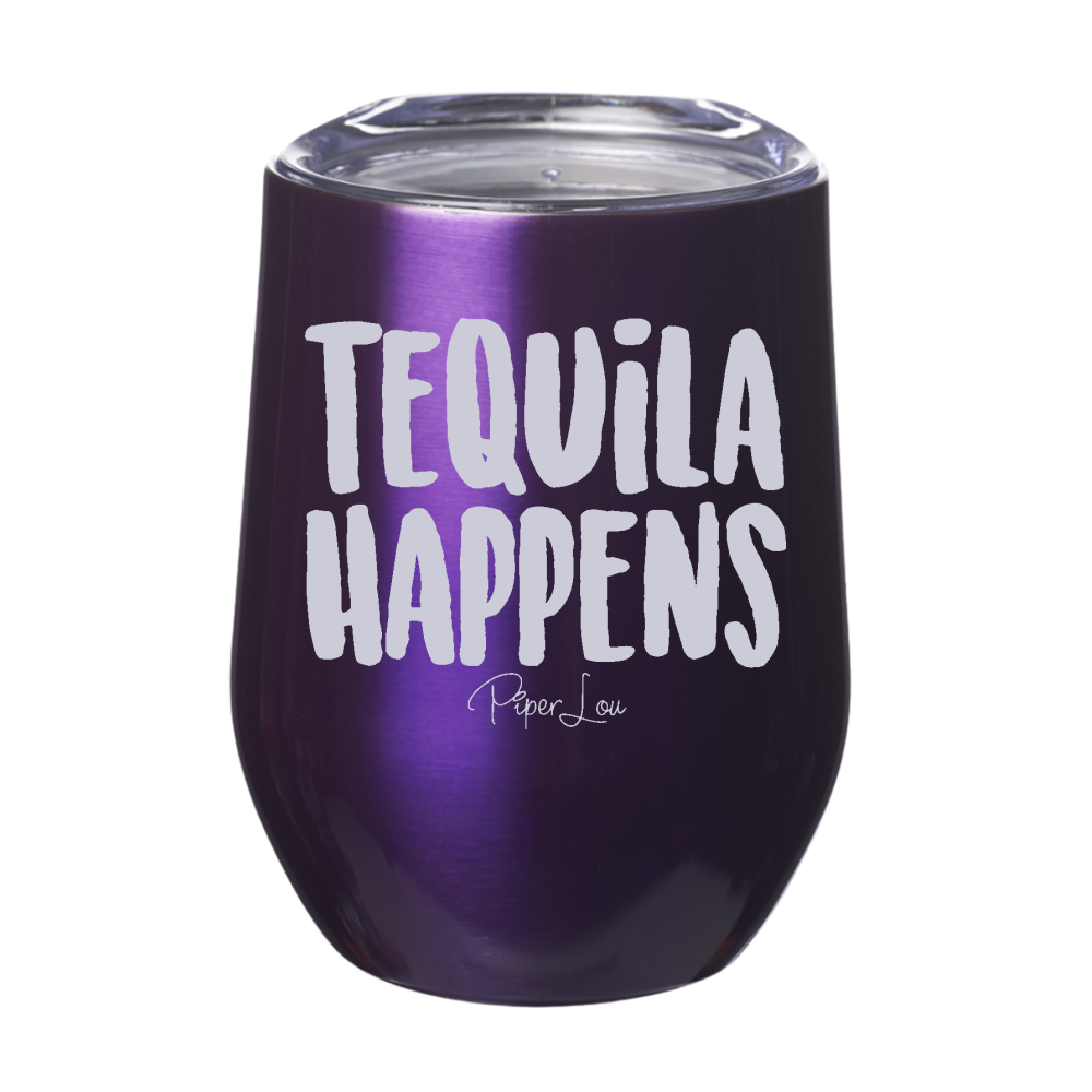 Clearance | Tequila Happens Laser Etched Tumbler