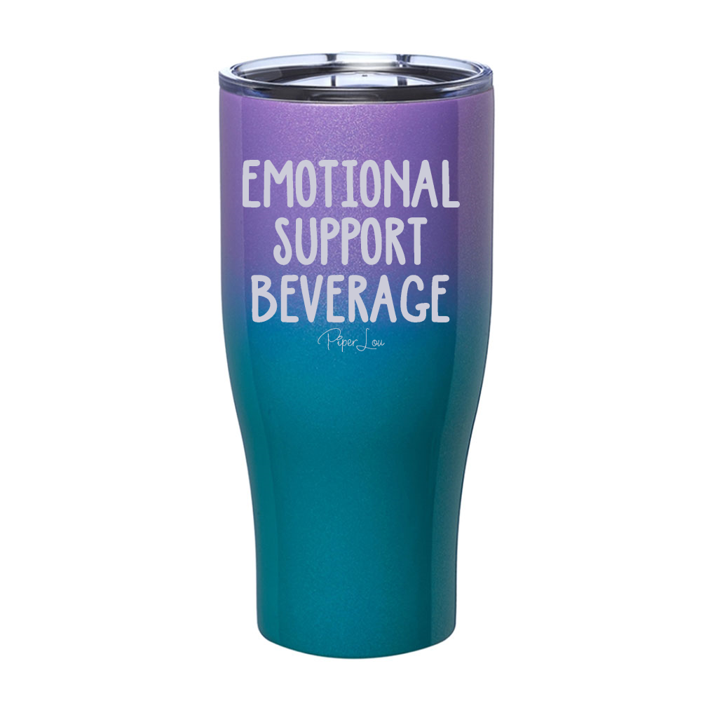 Clearance | Emotional Support Beverage Laser Etched Tumbler