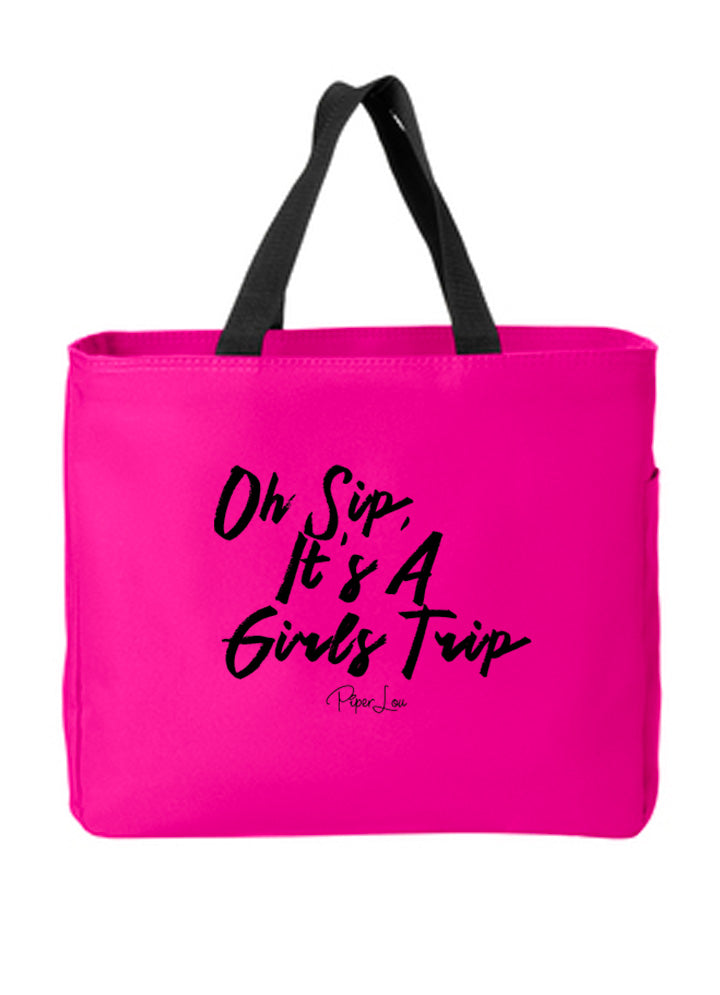 Clearance | Oh Sip, Its a Girls Trip Tote Bags