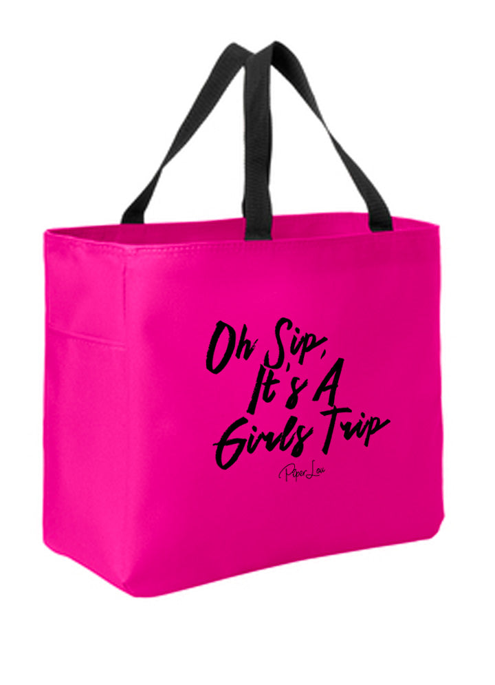 Clearance | Oh Sip, Its a Girls Trip Tote Bags