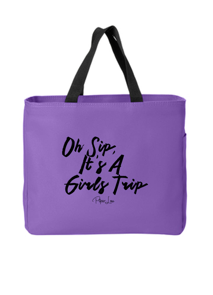Clearance | Oh Sip, Its a Girls Trip Tote Bags