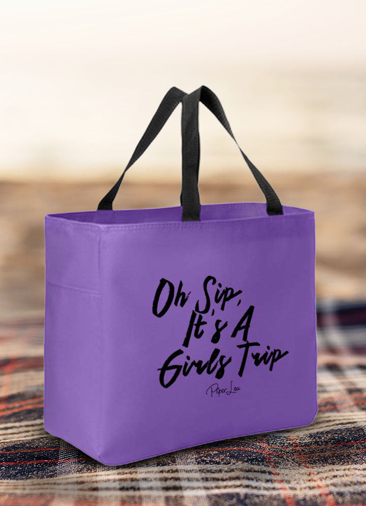 Clearance | Oh Sip, Its a Girls Trip Tote Bags