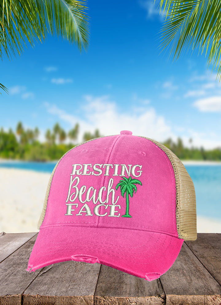 Clearance | Resting Beach Face Hat