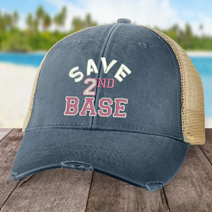 Clearance | Breast Cancer Save 2nd Base Hat