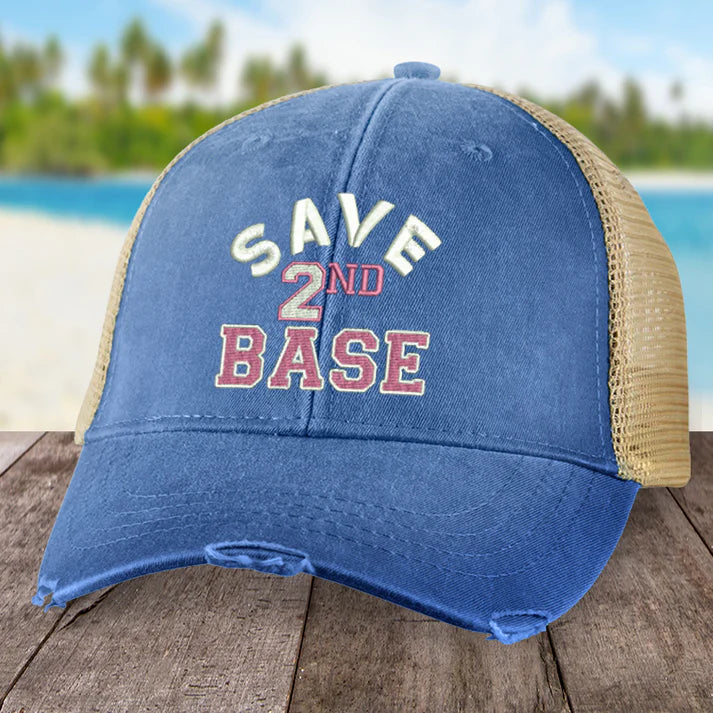 Clearance | Breast Cancer Save 2nd Base Hat