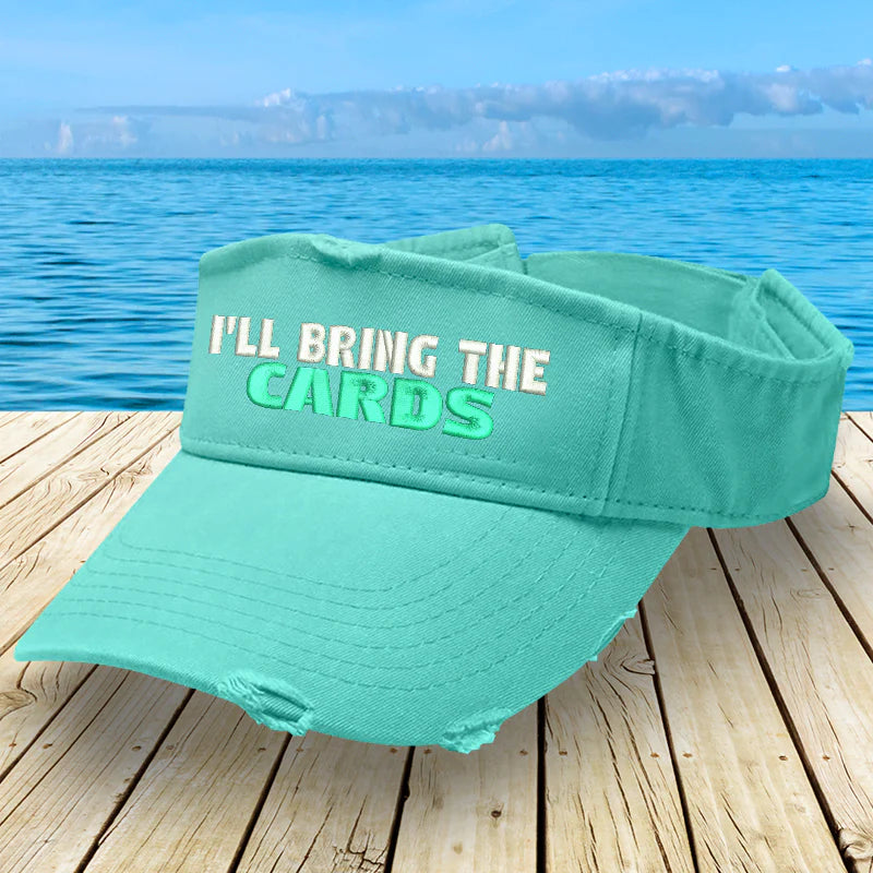 Clearance | I'll Bring The Cards Visor