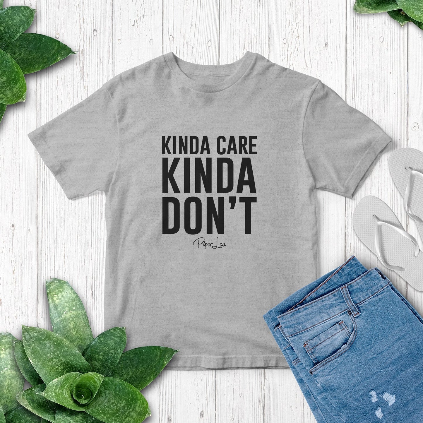 Clearance | Kinda Care Kinda Don't Softstyle Tee