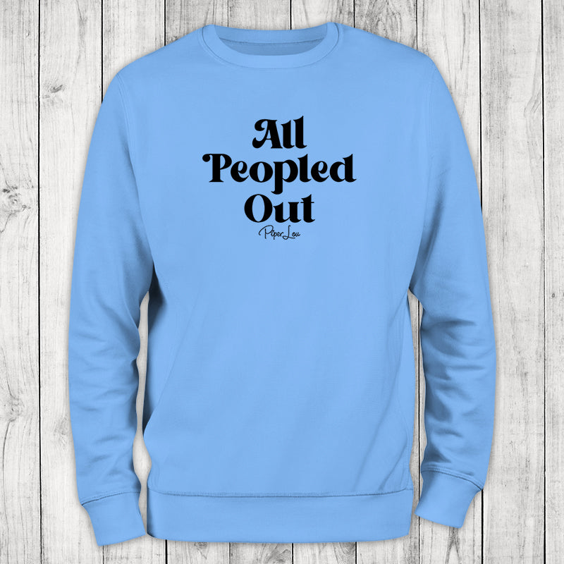 Clearance | All Peopled Out Crewneck Sweatshirt