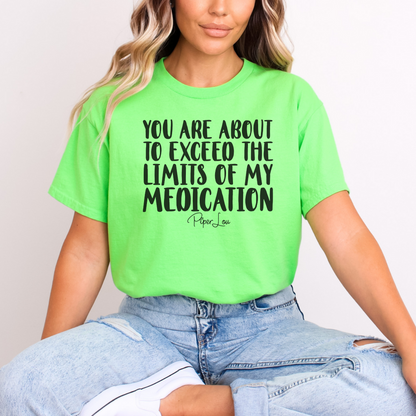 Clearance | You Are About To Exceed The Limits Of My Medication
