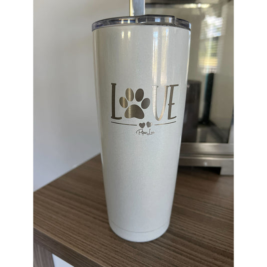 Clearance | Love Paw Print 20oz Tumbler