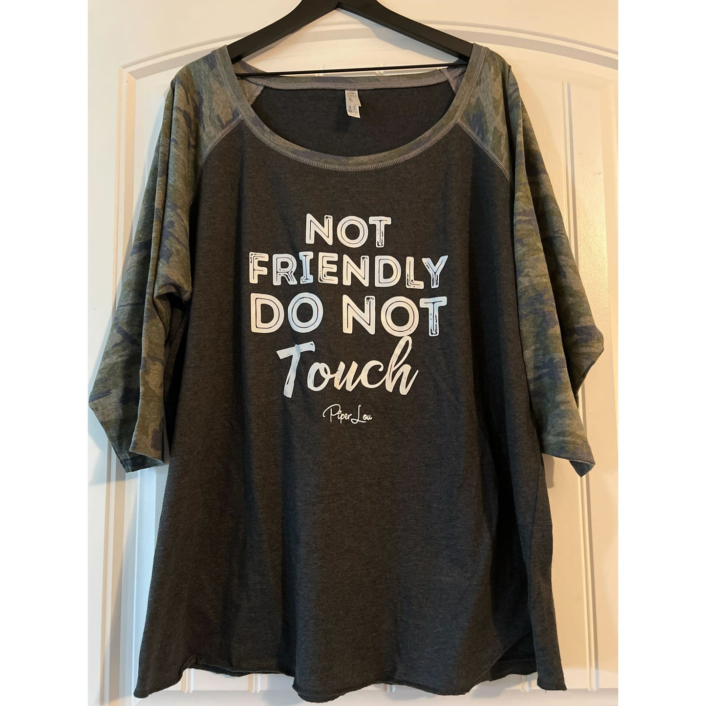 Clearance | Not Friendly Do Not Touch Raglan
