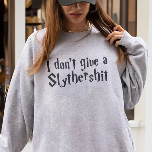 Clearance | I Don't Give a Slythershit Crewneck