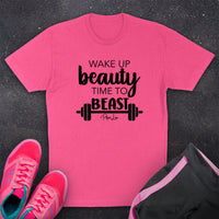 Clearance | Wake Up Beauty Time To Beast