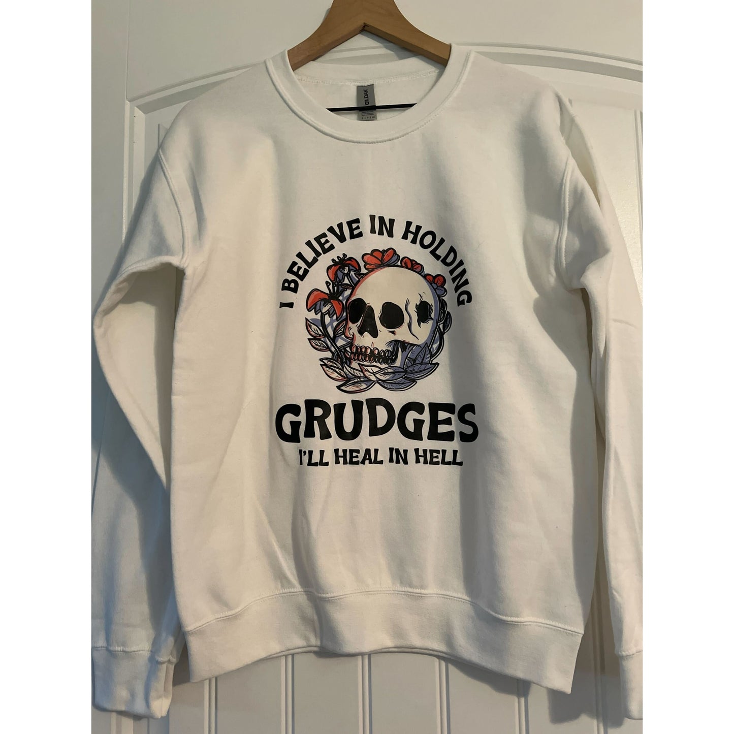 Clearance | I Believe In Holding Grudges Crewneck Sweatshirt