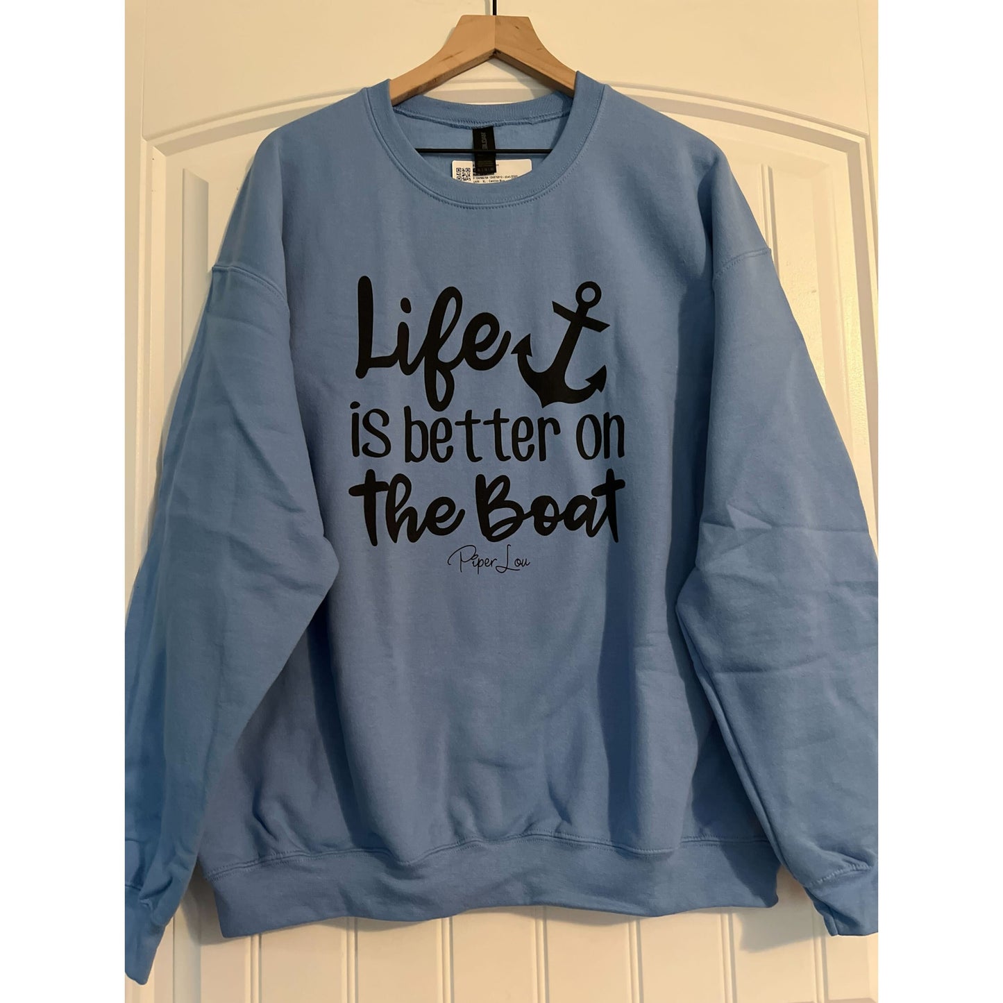 Clearance | Life Is Better On The Boat Crewneck Sweatshirt