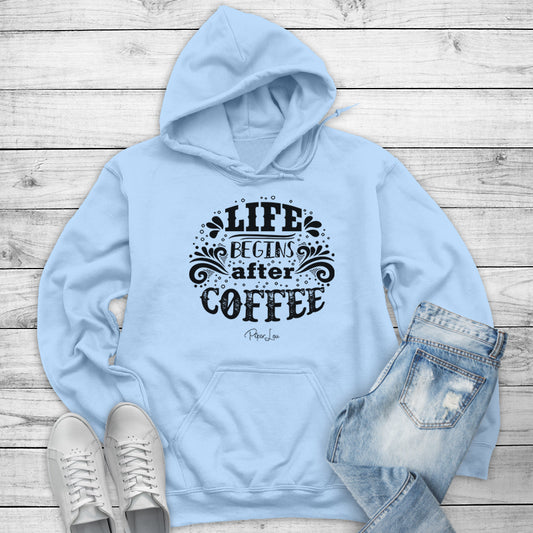 Clearance | Life Begins After Coffee Hoodie