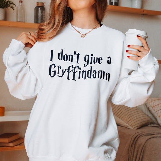 Clearance | I Don't Give a Gryffindamn Crewneck