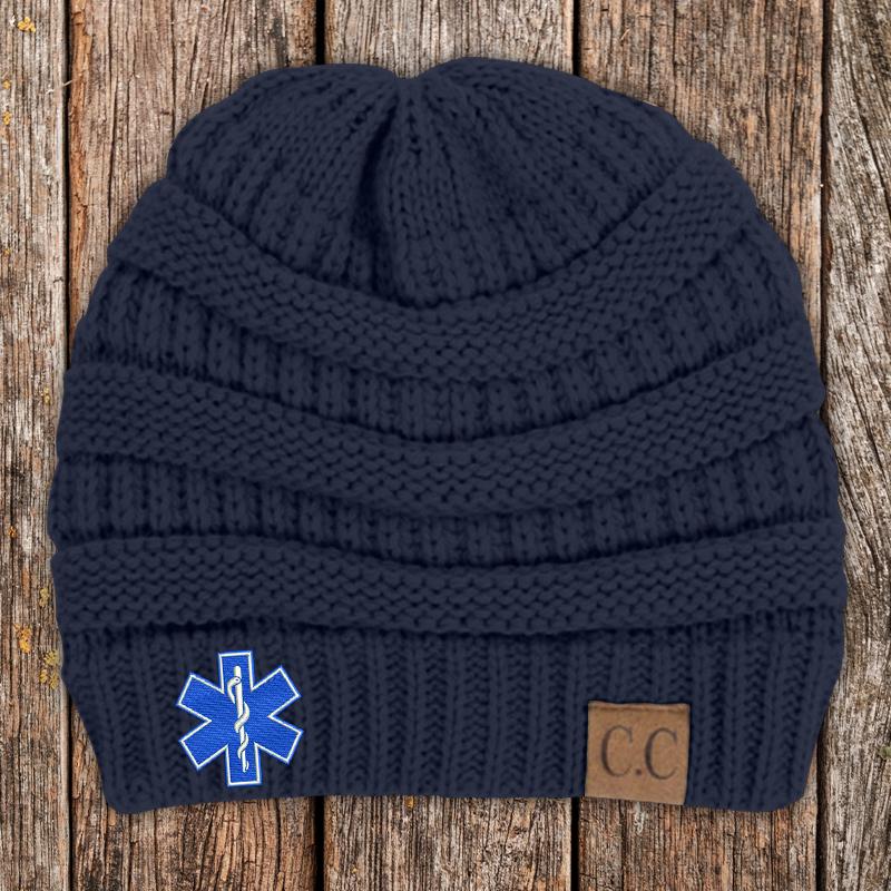 Clearance | EMS C.C Thick Knit Soft Beanie