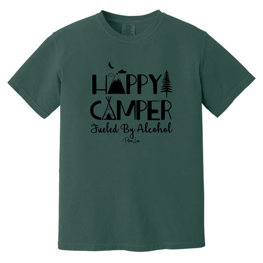 Clearance | Comfort Colors | Happy Camper Fueled By Alcohol