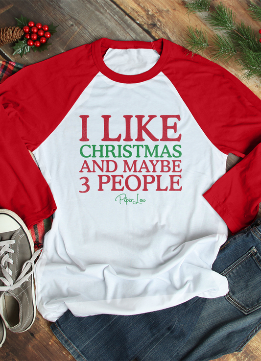 Clearance | I Like Christmas And Maybe 3 People
