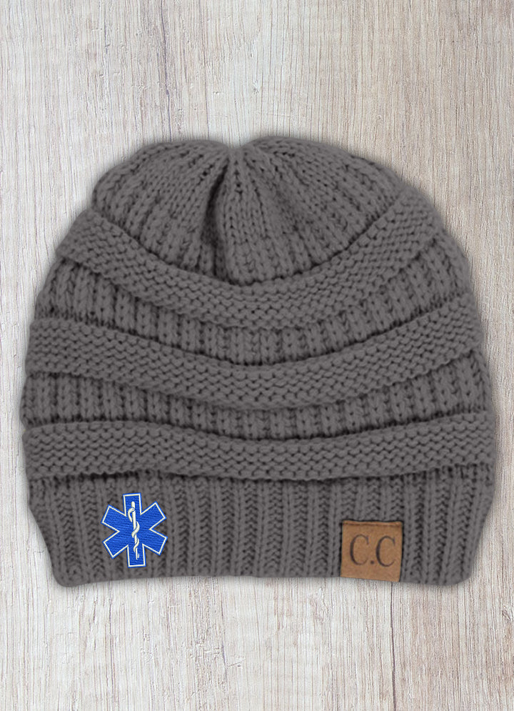 Clearance | EMS C.C Thick Knit Soft Beanie