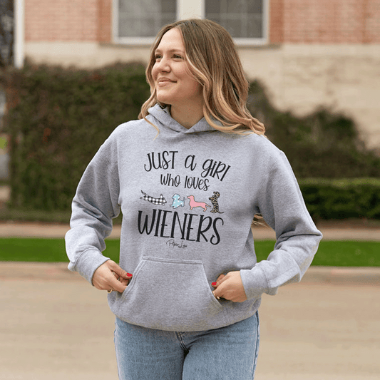Clearance | Just A Girl Who Love Wieners Hoodie