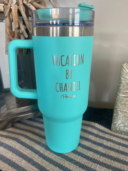Clearance | Vacation By Chantel 40oz Tumbler + Straw