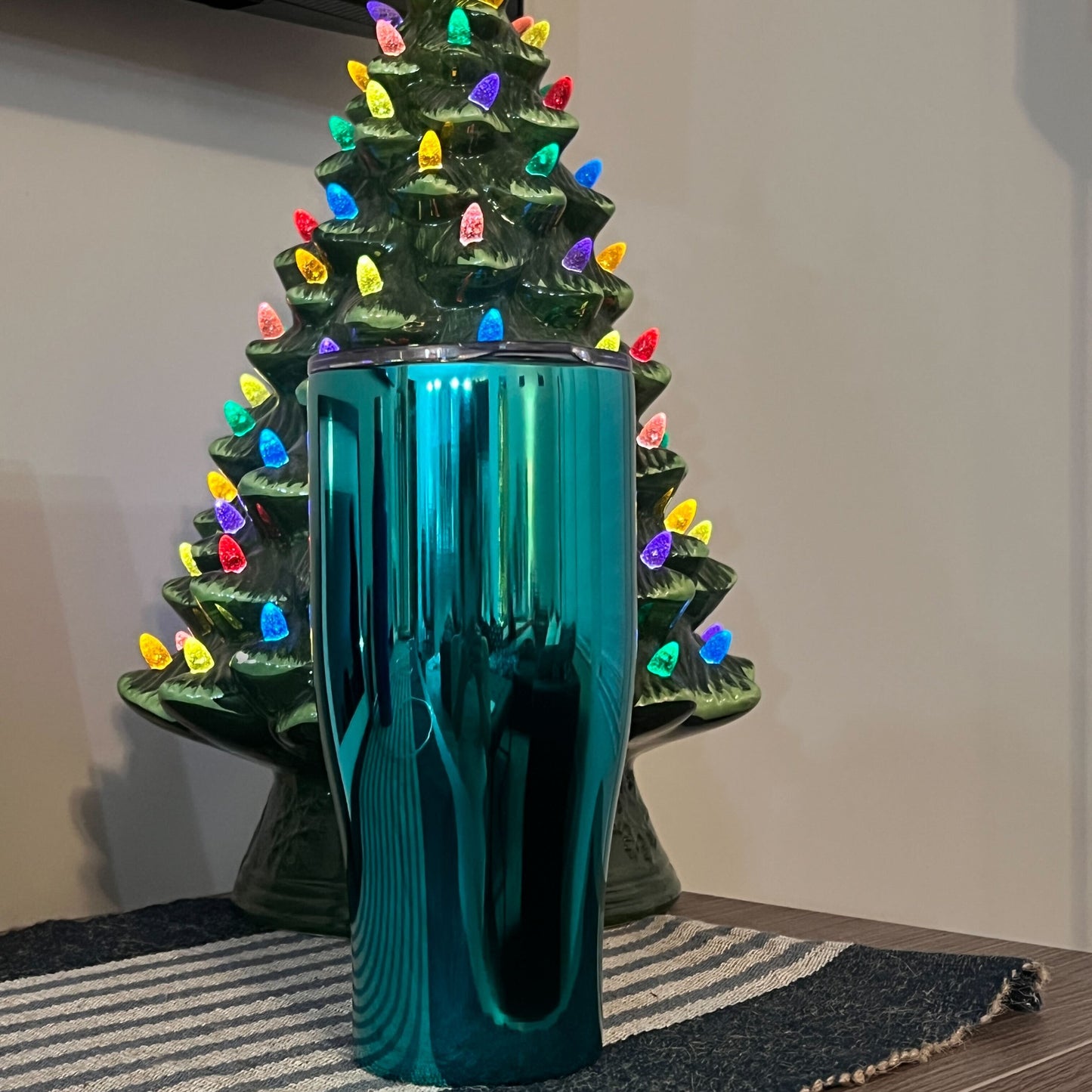 Clearance | Piper Lou Metallic Green Tumbler