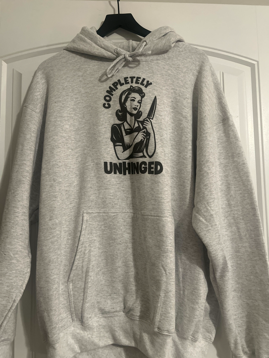 Clearance | Completely Unhinged Graphic Hoodie