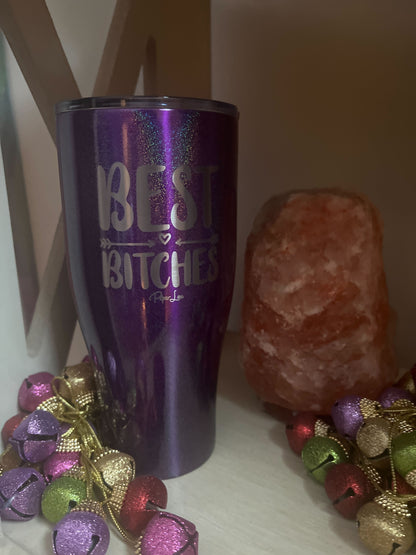 Clearance | Best Bitches Laser Etched Tumbler