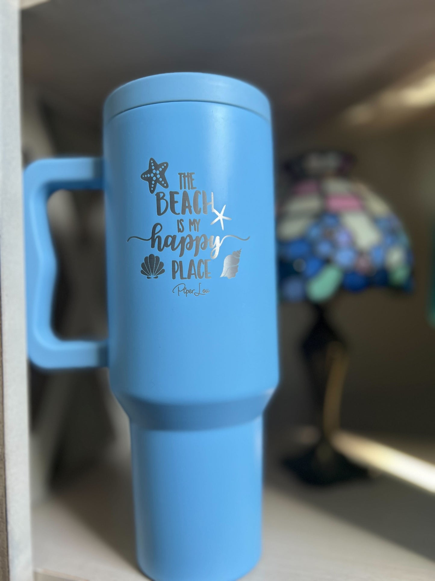 Clearance | The Beach Is My Happy Place 40oz Tumbler