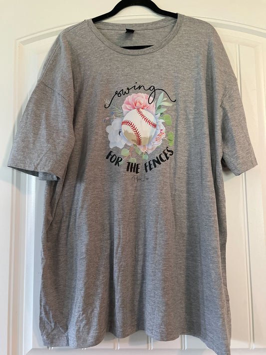 Clearance | Swing For The Fences Baseball Softstyle Tee