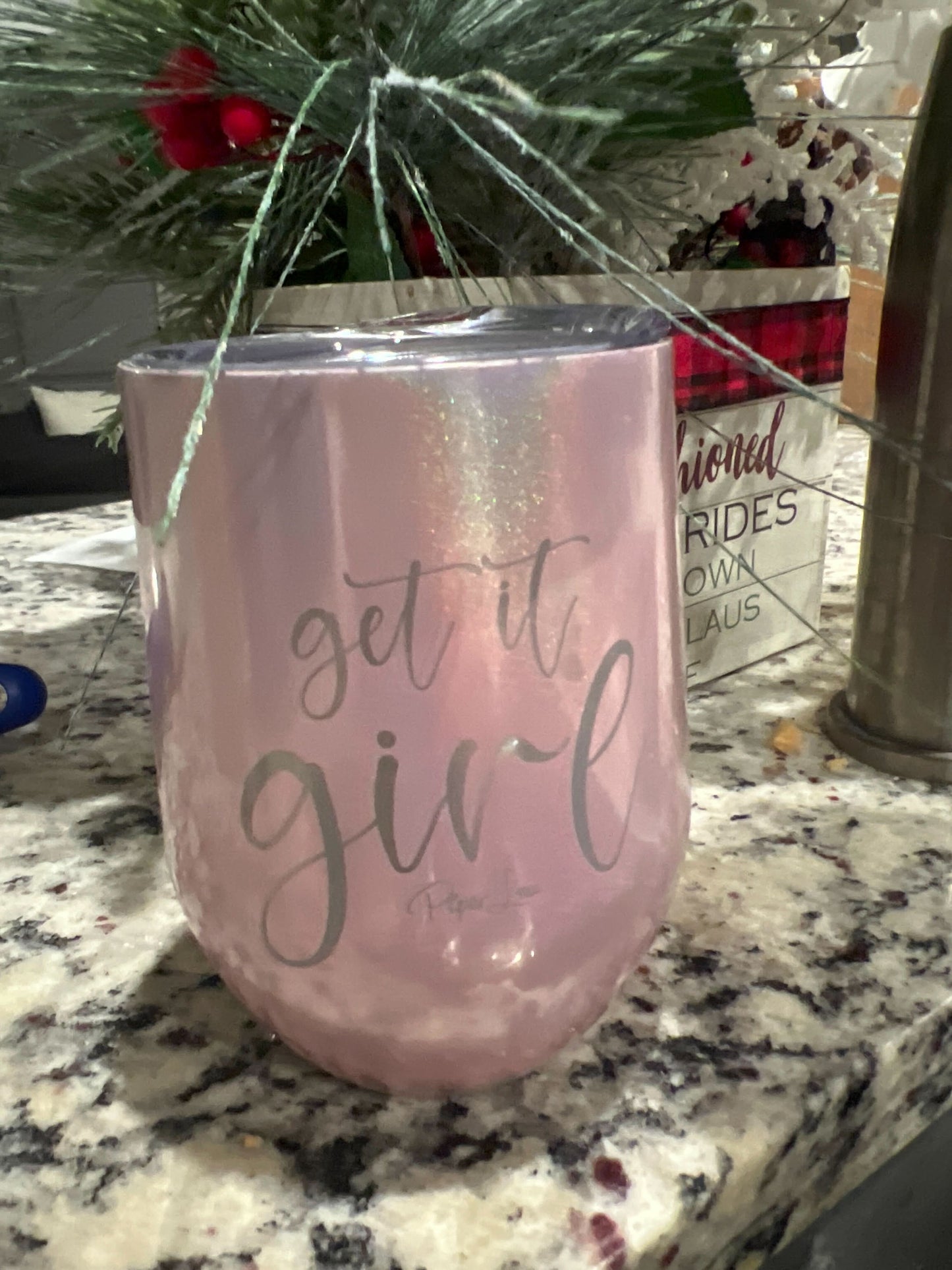 Clearance | Get It Girl Laser Etched Tumbler