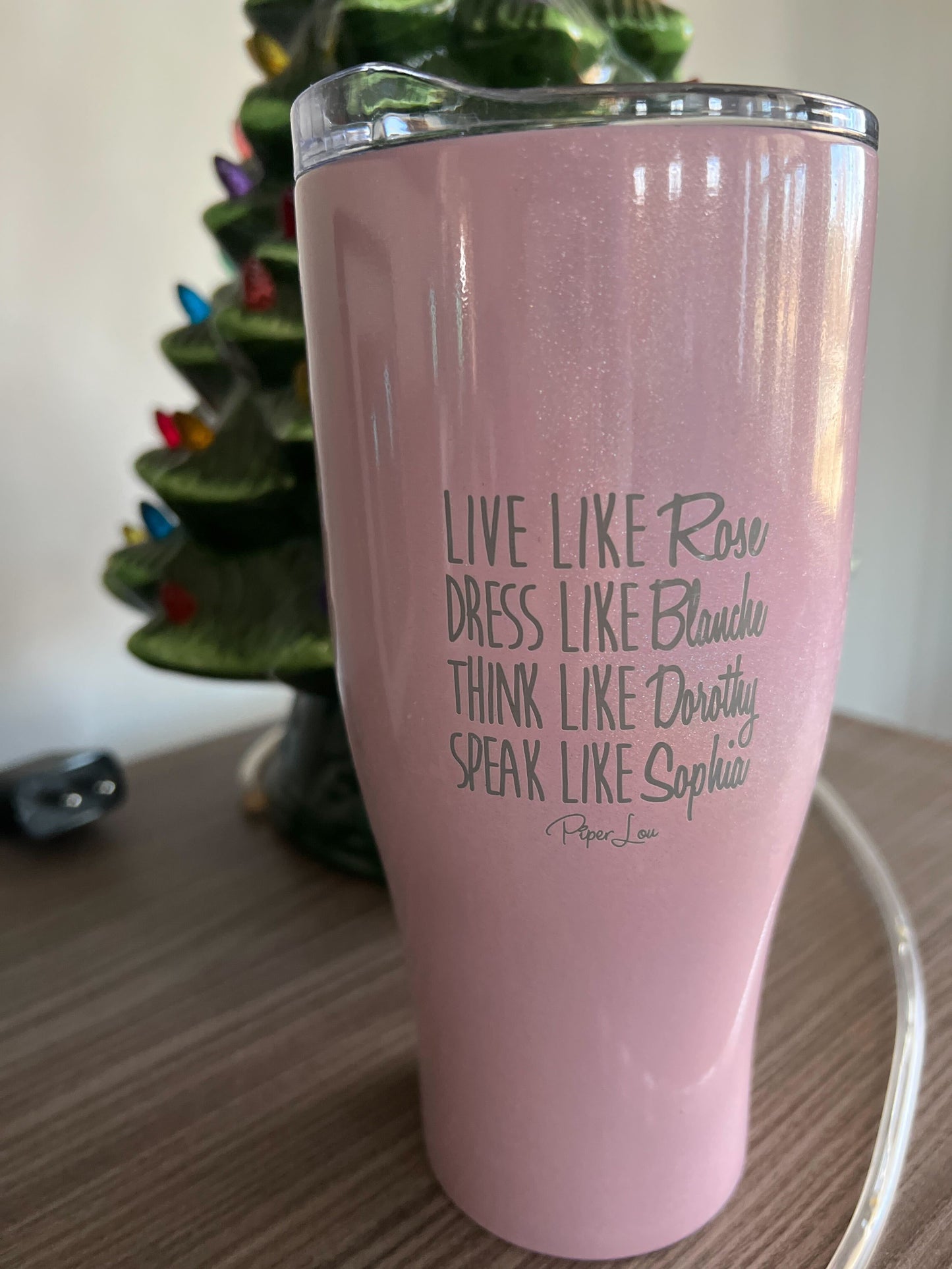 Clearance | Live Like Rose Dress Like Blanche Laser Etched Tumbler