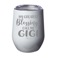 Clearance | My Greatest Blessings Call Me Gigi Laser Etched Tumbler