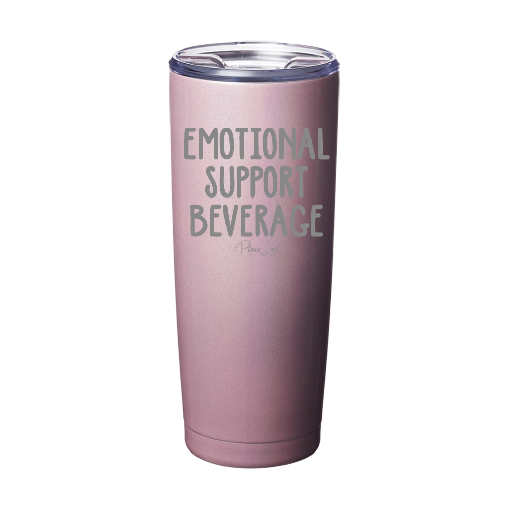 Clearance | Emotional Support Beverage Laser Etched Tumbler