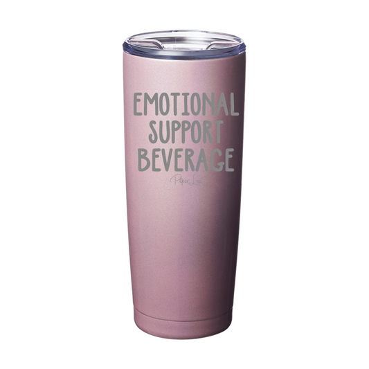 Clearance | Emotional Support Beverage Laser Etched Tumbler